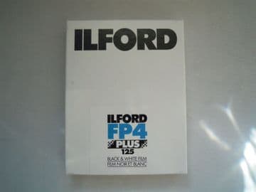 ILFORD FP4 PLUS 125 4X5IN 25 SHEETS BLACK & WHITE FILM