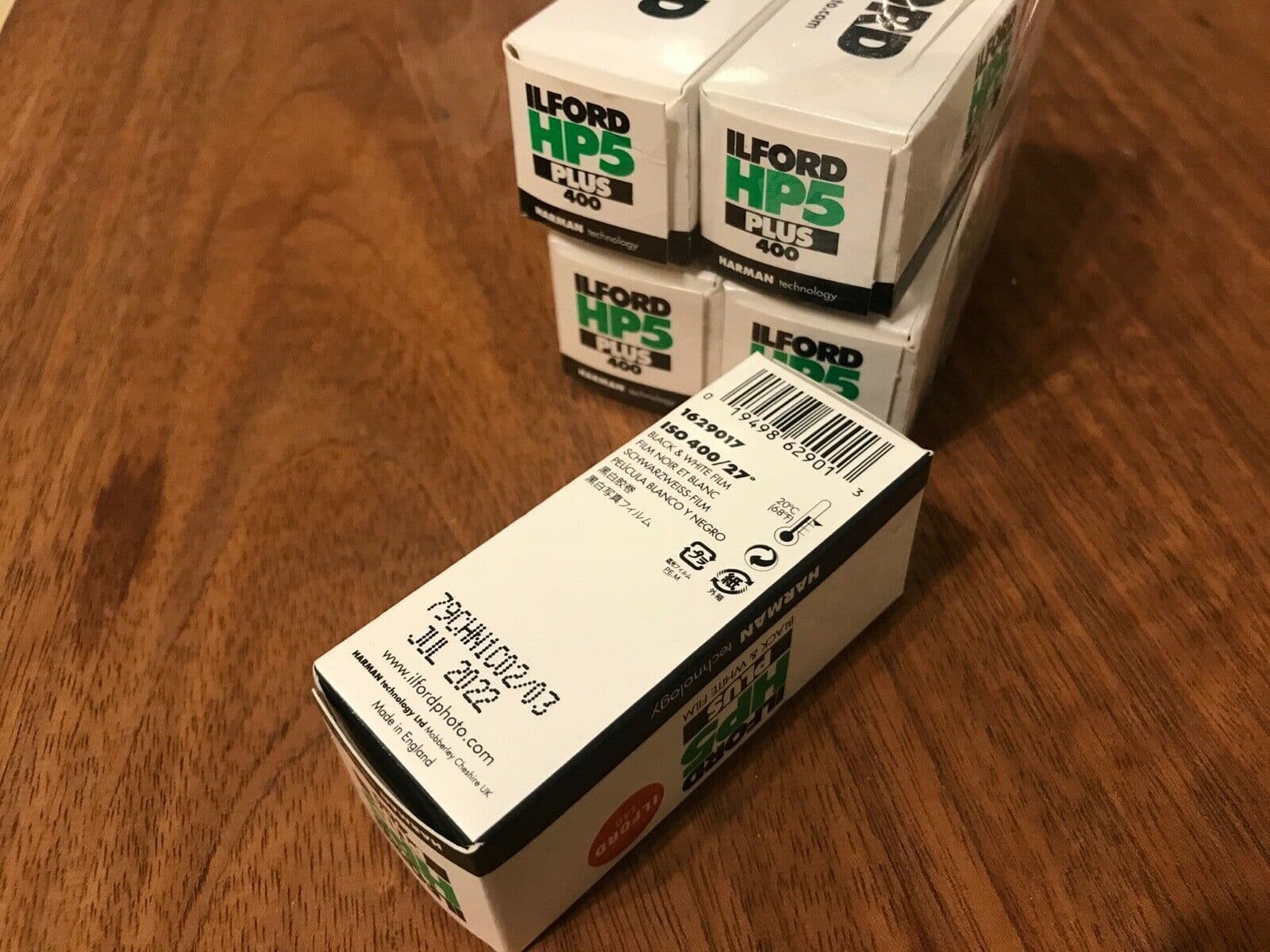 Ilford HP5 Plus 120 Black and White Film 400 ISO ROLLS