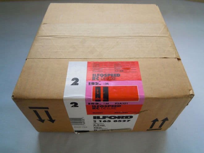 Ilford Ilfospeed RC Deluxe Grade 2 Glossy Brilliant 8.9cm x 75m Cinch wound