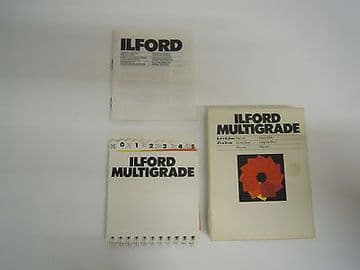Ilford Multigrade Filter Set 3 1/2x3 1/2in 8,9 x 8,9cm