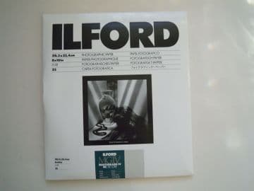 ILFORD MULTIGRADE IV RE DE LUXE PAPER PEARL 8X10IN 25 SHEETS