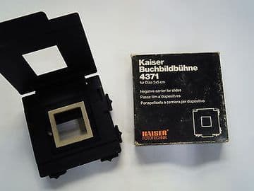 Kaiser Buchbildbuhne 4371 Negative Carrier For Slides 5x5cm
