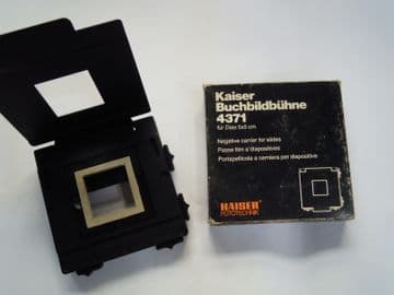 Kaiser Buchbildbuhne 4371 Negative Carrier For Slides 5x5cm