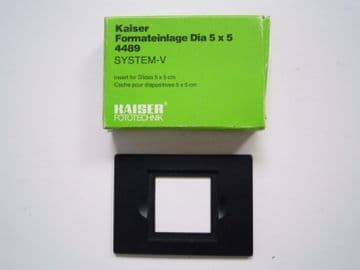 KAISER FORMATEINLAGE DIA 5X5 4489 SYSTEM-V