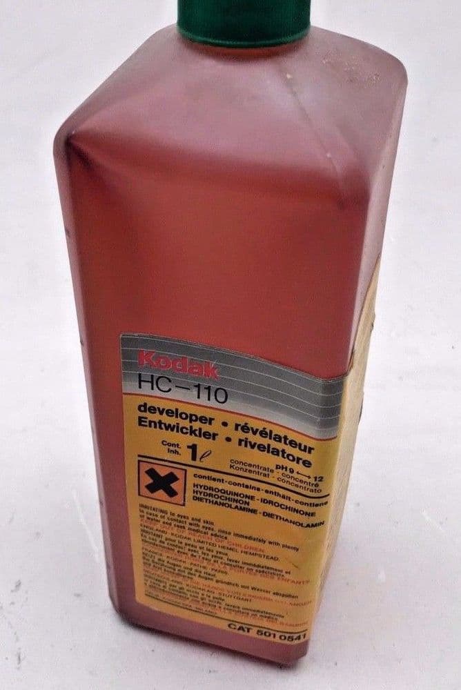 Kodak Developer HC110 1litre bottle to dilute for fine grain Black and ...