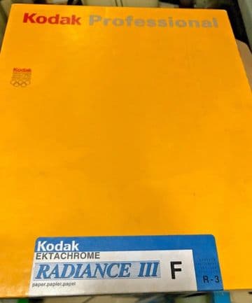 Kodak Radiance III 10x8” 100 sheer pack of transparency printing paper