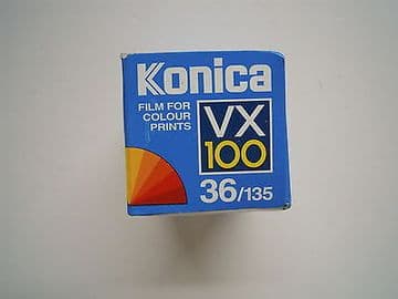 Konica VX 100 36/135 roll of film