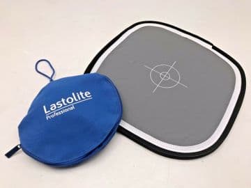 Lastolite Ezybalance 30cm disc grey scale light meter calibration disc with case