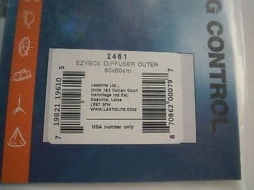 Lastolite Ezybox Diffuser outer flat fronted 60x60 cm