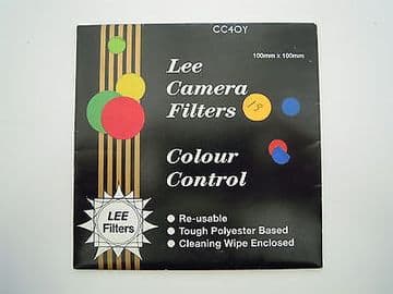 Lee Camera filter Colour Control 100mm x 100mm CC40Y