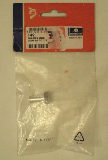 MANFROTTO 149 ADAPTER STUD DIAM 3/8 TO 1/4