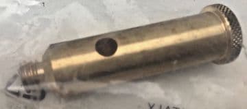 Manfrotto MN184 adapter stud with 3/8th screw male and female screw fittings to