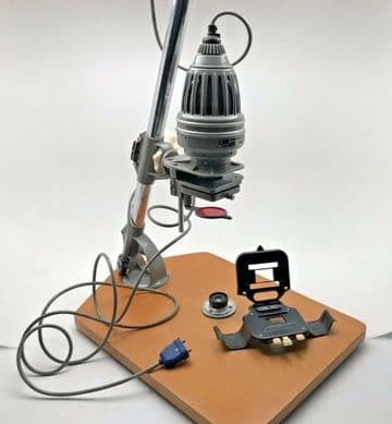 Meopta Axomat 1a enlarger and 50mm lens for 35mm printing