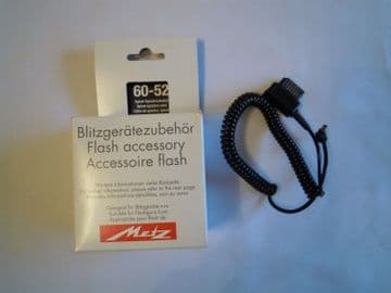 METZ 60-52 SPIRAL SYNCHRO CORD 60 CT 1 FLASH ACCESSORY