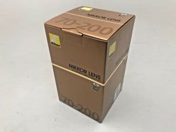 Nikon 70-200mm F2.8 VR11 lens box