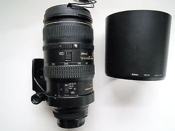 Nikon 80-400mm F4.5-5.6D AF VR Nikkor Lens