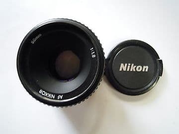 Nikon AF Nikkor 50mm F1.8 lens