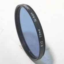 Nikon B12 Blue 52mm filter USED