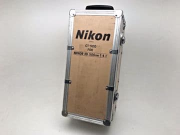 Nikon CT500 aluminium transport case for Nikkor 500mm f4 lens or other long tele