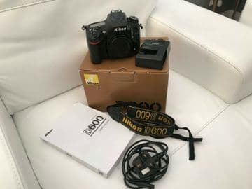 Nikon D600 24.3 MP Digital SLR Camera - Black (Body Only)