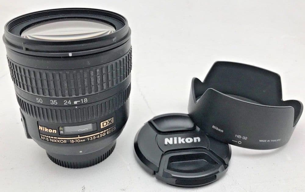 Nikon DX Zoom Nikkor 1870mm F/3 54 5 AFS IF G ED Lens