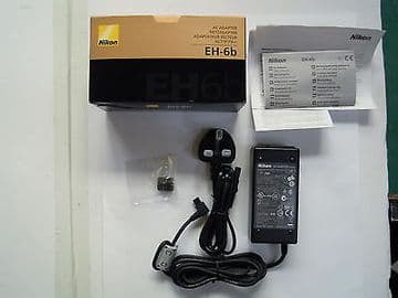 Nikon EH-6b AC Power Adapter For D3