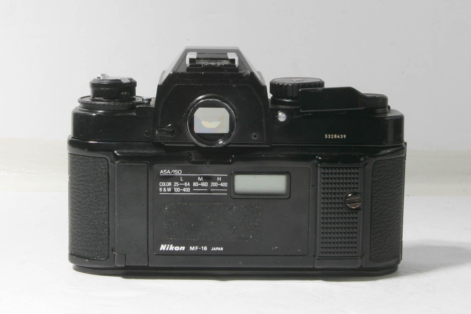 Nikon FA black body MF-16 DATA BACK