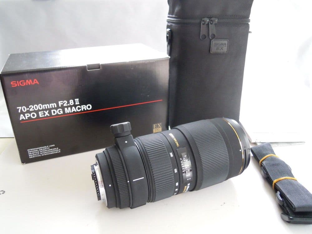 SIGMA 70-200 mm F2,8 II APO DG EX HSM Macro Pentax (Mai 08) - Obsolète