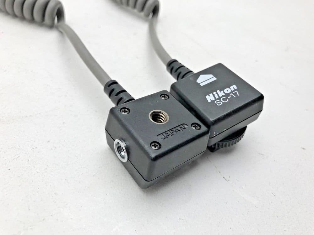 Nikon SC17 off camera TTL flash cable