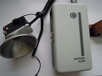 Norman 200B Flash Head Battery powered 200J