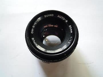 Olympus OM-System 50mm F1.8 Auto-S Zuiko Manuel F Lens