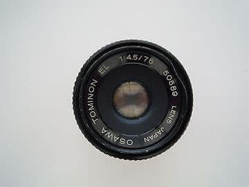 Osawa Tominon EL F4.5 75mm Lens