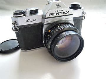 Pentax K1000 Camera With 50mm F2 lens