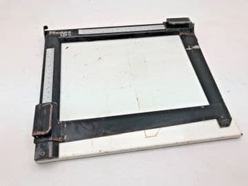 Photax 10x8” baseboard masking frame enlarger easel