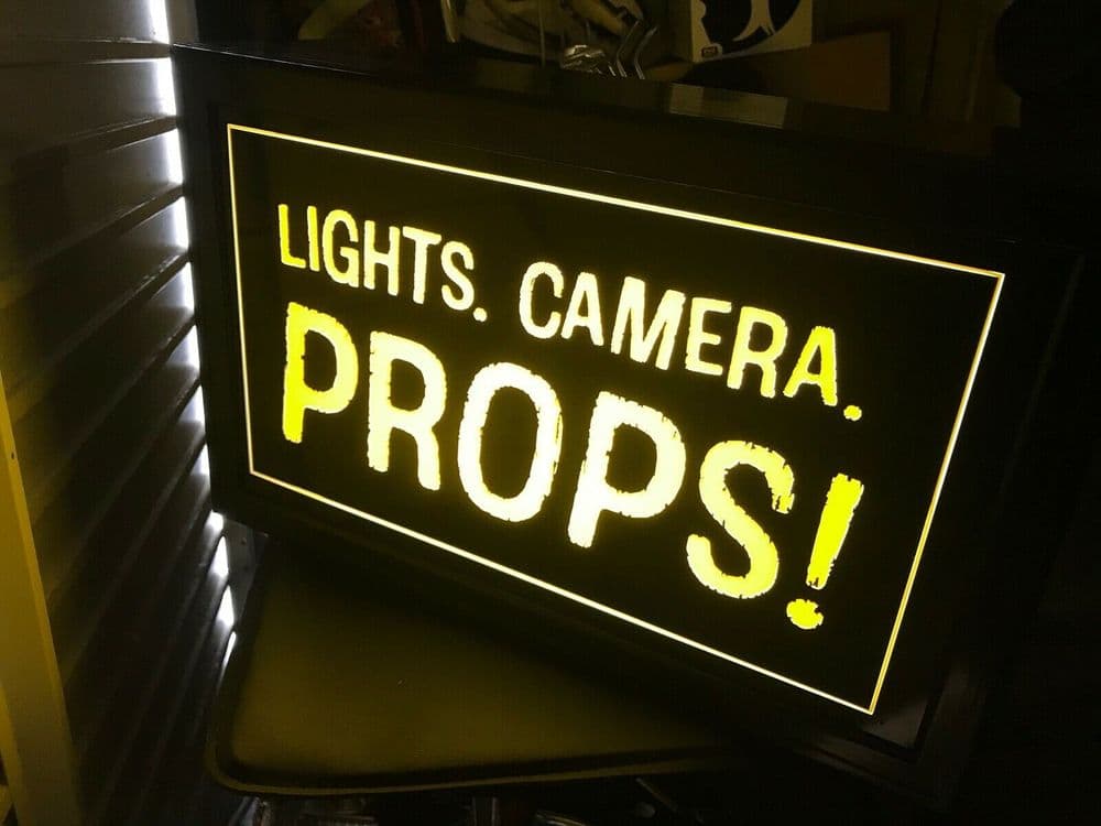 Photobooth Props availability mains illuminated sign