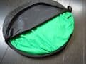 PHOTOSEL CHROMA KEY GREEN SCREEN/BACKGROUND WITH BLACK/WHITE COVER