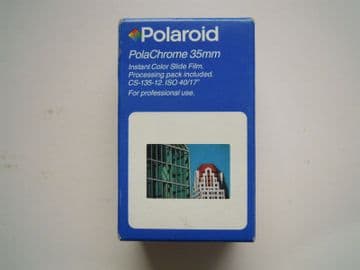 POLAROID POLACHROME 35MM INSTANT COLOUR FILM 12 EXPOSURE ROLL