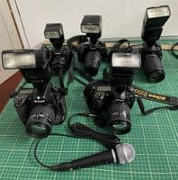 PRESS / PAPARAZZI CAMERA AND FLASH KITS