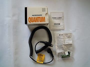 Quantum CZ Turbo Flash Cable -Long ;Fits Canon 440EZ, 480G, 540EZ, 550EX.