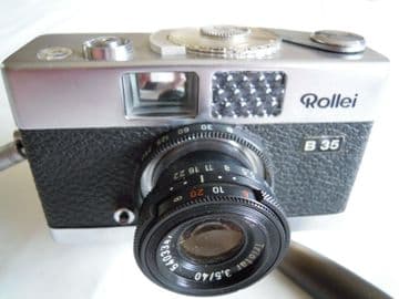 Rollei B35 35mm Rangefinder Film Camera