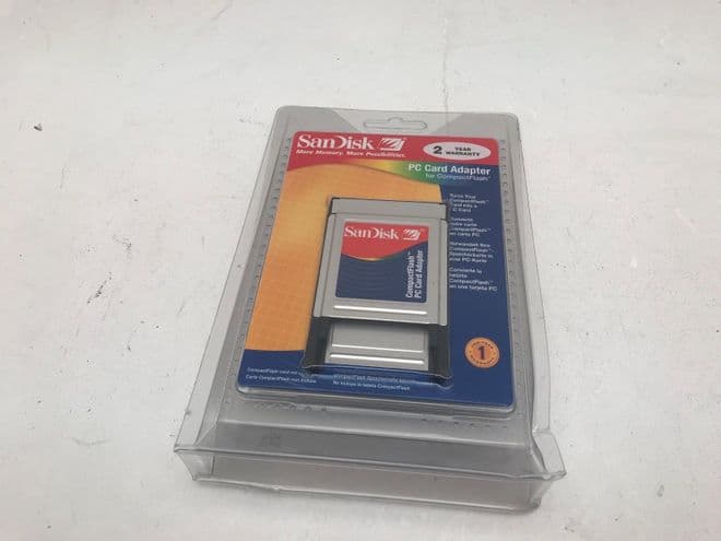 SanDisk PCMCIA compact flash laptop adapter
