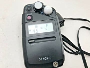 SEKONIC L308 flash and ambient light meter