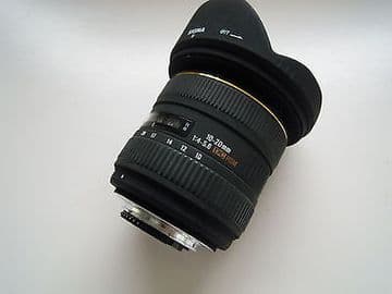 Sigma EX 10-20mm F4-5.6 DC HSM Lens Nikon AF Fit