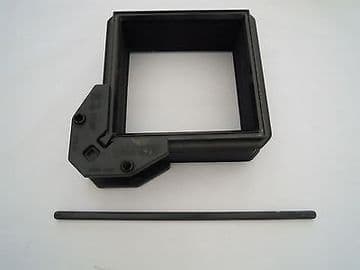 SINAR PRO LENS SHADE USING STANDARD BELLOWS & ACCESSORY ROD HOLDER