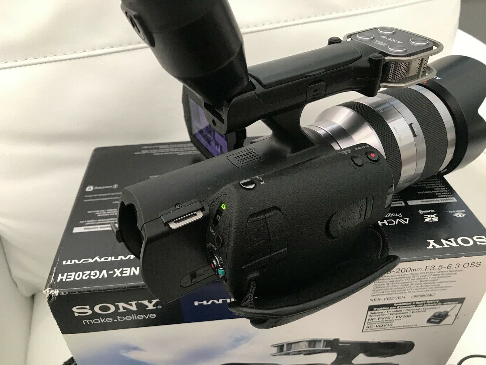 SONY NEX-VG20 + 18-200mm F3.5-6.3 SEL18200 ソニー ハンディカム 