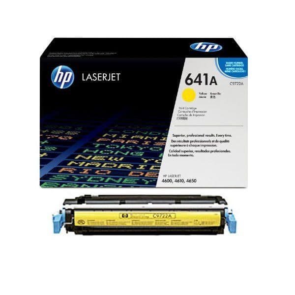 Brown Box HP 641A Yellow Original Toner (C9722A) 8000 pages