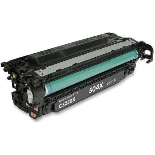 CE250X - Black Toner - C ompatible HP504A - 10500 pages