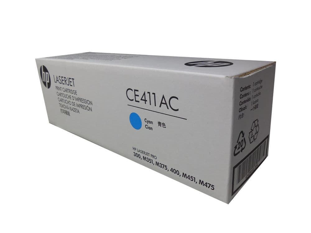 Corporate HP 305A Cyan Original Toner Cartridge CE411A, 2600 pages