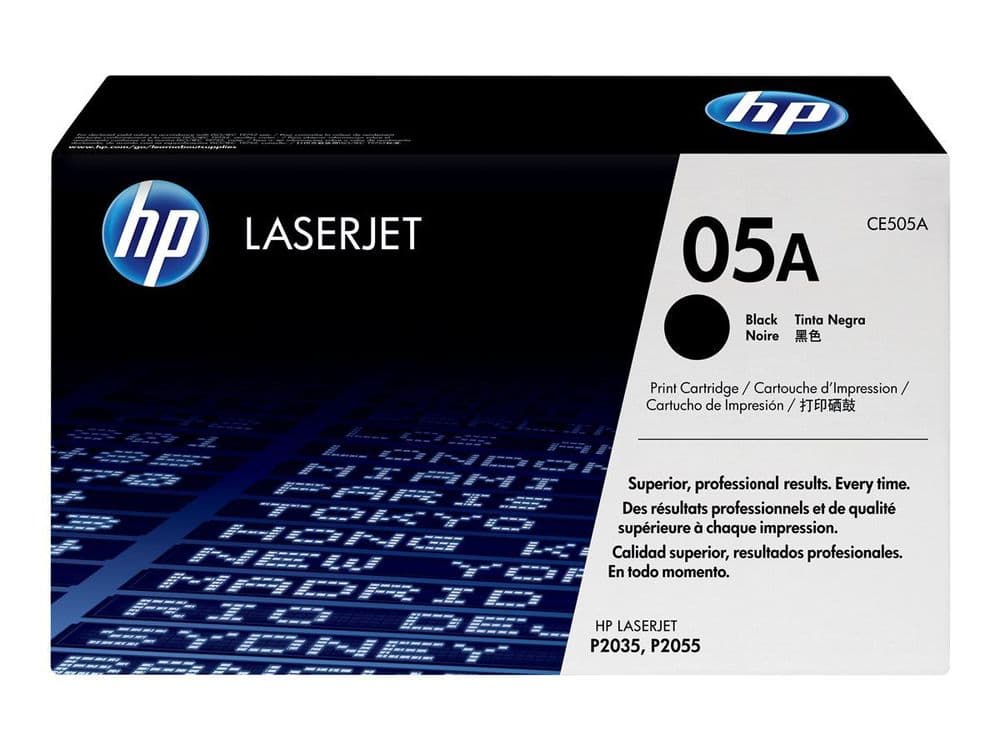 HP 05A Original Toner Cartridge (CE505A) 2,300 pages