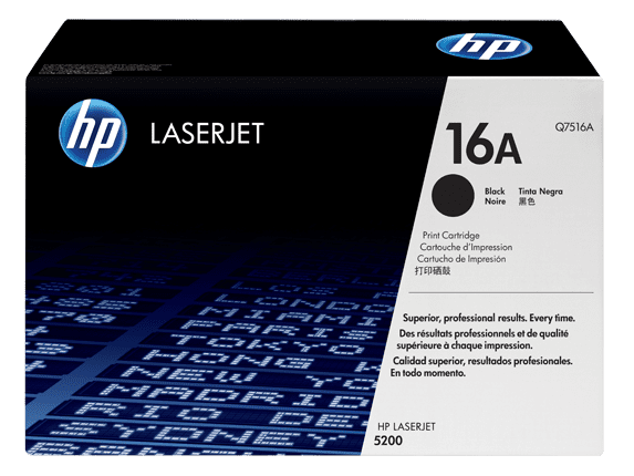 HP 16A Original Toner Cartridge (Q7516A) 12,000 pages